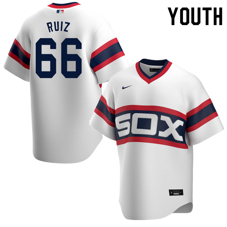 Nike Youth #66 Jose Ruiz Chicago White Sox Baseball Jerseys Sale-White